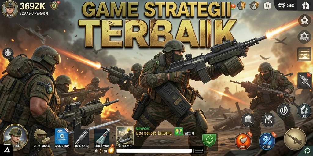 Screenshot menunjukkan aksi perang epik dalam 369ZK.