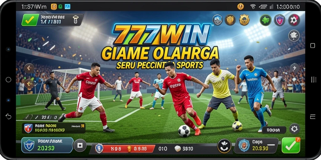 Tampilan gameplay <strong>777WIN</strong> yang menampilkan pertandingan olahraga seru.