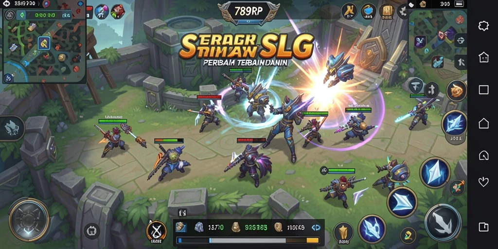 Tampilan gameplay SLG yang mendebarkan di 789RP.
