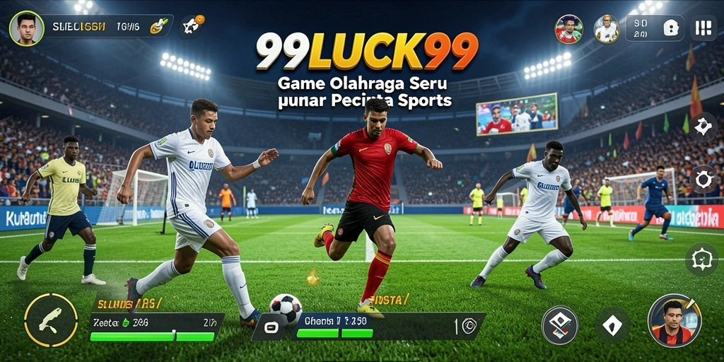 Tampilan gameplay seru dalam 99LUCK99 dengan olahraga yang beragam.