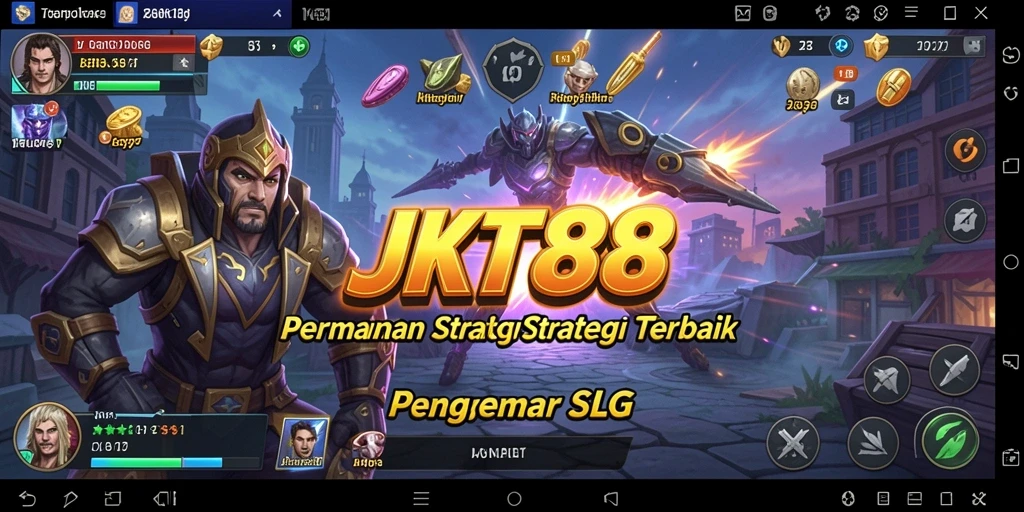 Tangkapan layar gameplay JKT88 menunjukkan aksi strategi yang seru dan mendebarkan.