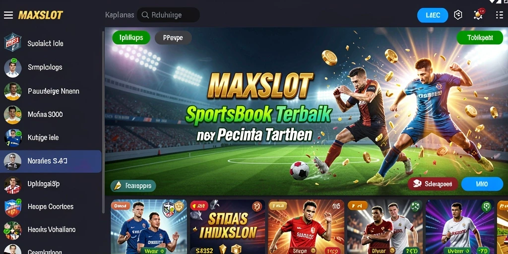 Tangkapan layar MAXSLOT menampilkan pengalaman taruhan yang menarik dan interaktif.