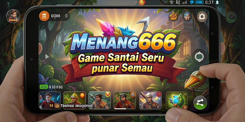 Tampilan dinamis dari gameplay seru MENANG666.