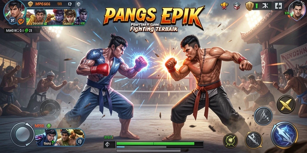 Tampilan gameplay seru dalam game Fighting MPO666.