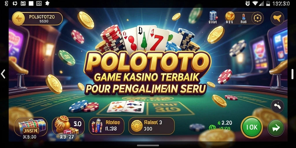 Screenshot gameplay <strong>POLOTOTO</strong> menampilkan keseruan permainan kasino.