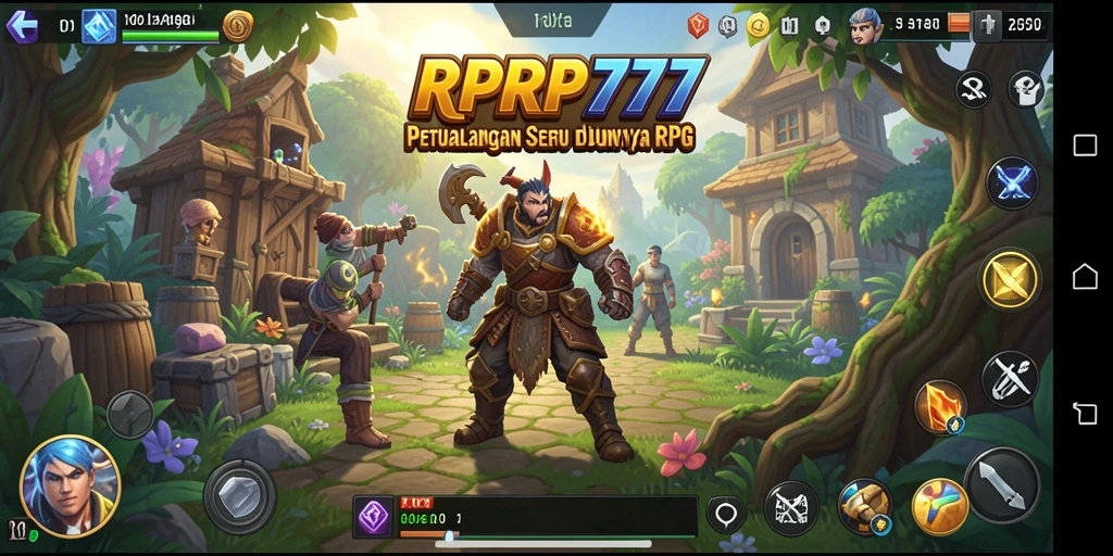 Tampilan gameplay RPRP777 yang memukau dan menantang.