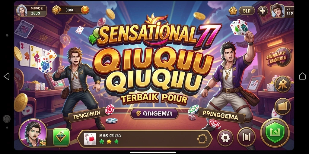 Screenshot gameplay QiuQiu yang menarik dan seru.