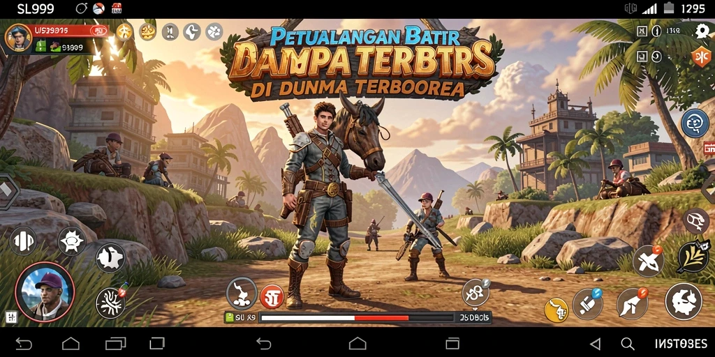 Tampilan gameplay menakjubkan dari dunia terbuka SL999.